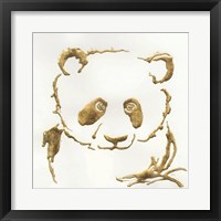 Gilded Panda Fine Art Print