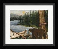 Northwoods Bear Crop Fine Art Print