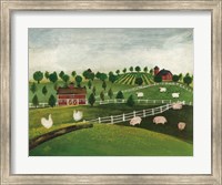 A Day at the Farm I Bright Fine Art Print
