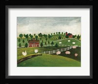 A Day at the Farm I Bright Fine Art Print