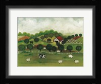 A Day at the Farm II Bright Fine Art Print