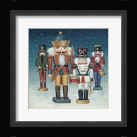 King Nutcrackers Snow Fine Art Print