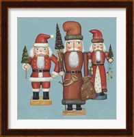Santa Nutcrackers Fine Art Print