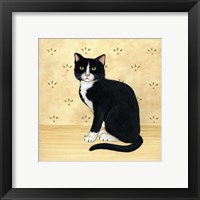 Country Kitty I Framed Print