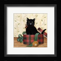 Christmas Kitty IV Framed Print