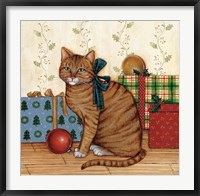 Christmas Kitty II Fine Art Print