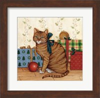 Christmas Kitty II Fine Art Print