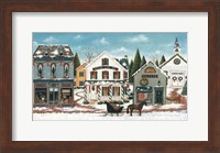 Christmas Village I Fine Art Print