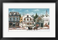 Christmas Village I Fine Art Print