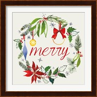 Watercolor Christmas VIII Fine Art Print