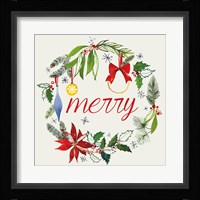 Watercolor Christmas VIII Fine Art Print