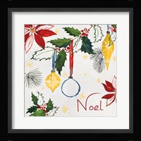 Watercolor Christmas IV Framed Print