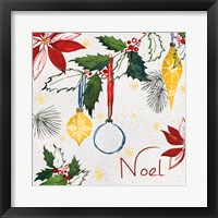 Watercolor Christmas IV Framed Print