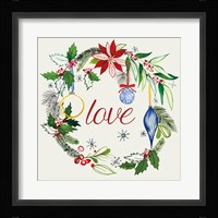 Watercolor Christmas V Fine Art Print