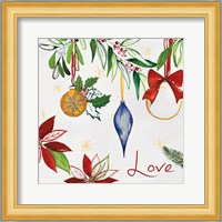 Watercolor Christmas II Fine Art Print