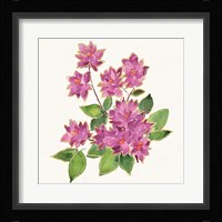 Tropical Fun Flowers IV Fine Art Print