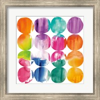 Spring Dots Crop with White Border Fine Art Print