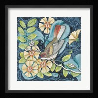 Arts and Crafts Bird II Framed Print