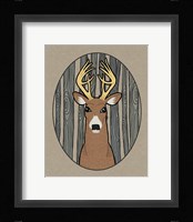 Forest Friends III Framed Print