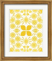 Retro Lemon Otomi Fine Art Print