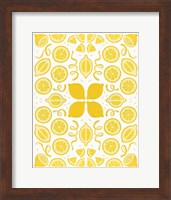 Retro Lemon Otomi Fine Art Print