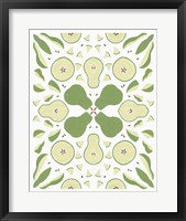 Retro Pear Otomi Fine Art Print