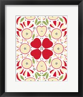 Retro Apple Otomi Fine Art Print