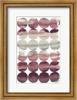 Summer Dots Plum Fine Art Print