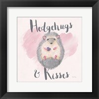 My Furry Valentine III Sq Framed Print