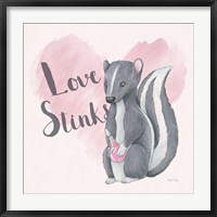 My Furry Valentine II Sq Fine Art Print