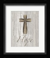 Words for Worship Hope on Wood Fine Art Print