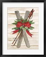 Holiday Sports IV on Wood Fine Art Print