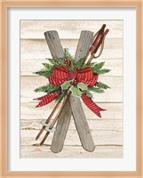 Holiday Sports IV on Wood Fine Art Print