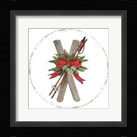Holiday Sports IV Round Fine Art Print