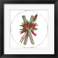 Holiday Sports IV Round Fine Art Print