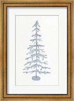 Coastal Holiday Tree IV Fine Art Print