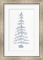 Coastal Holiday Tree IV Fine Art Print