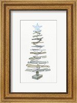 Coastal Holiday Tree III Fine Art Print