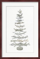 Coastal Holiday Tree II Fine Art Print