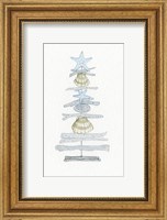 Coastal Holiday Tree I Fine Art Print
