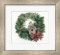 Holiday Wreath III Fine Art Print
