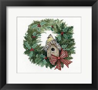 Holiday Wreath III Fine Art Print