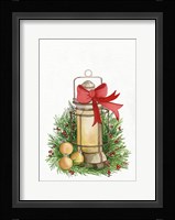 Holiday Lantern II Framed Print