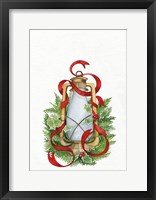 Holiday Lantern III Framed Print