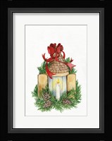 Holiday Lantern IV Framed Print