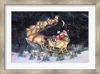 Santas Ride Fine Art Print