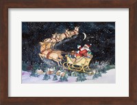 Santas Ride Fine Art Print