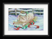 Christmas Pig Fine Art Print