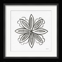Patterns of the Amazon Icon I Framed Print