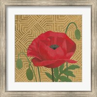Poppy with Pattern Fine Art Print